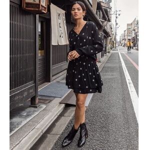 Rails Black Jasmine Rivet Star Dress Size medium